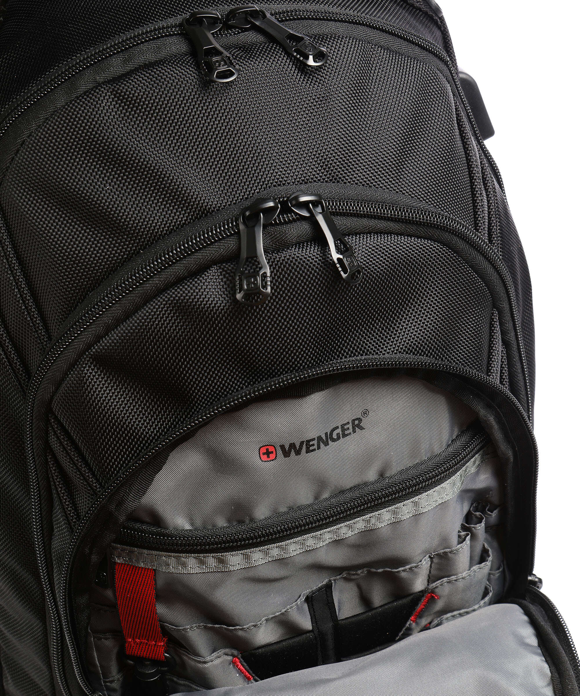 Wenger Ibex Deluxe Laptop backpack black - Image 4