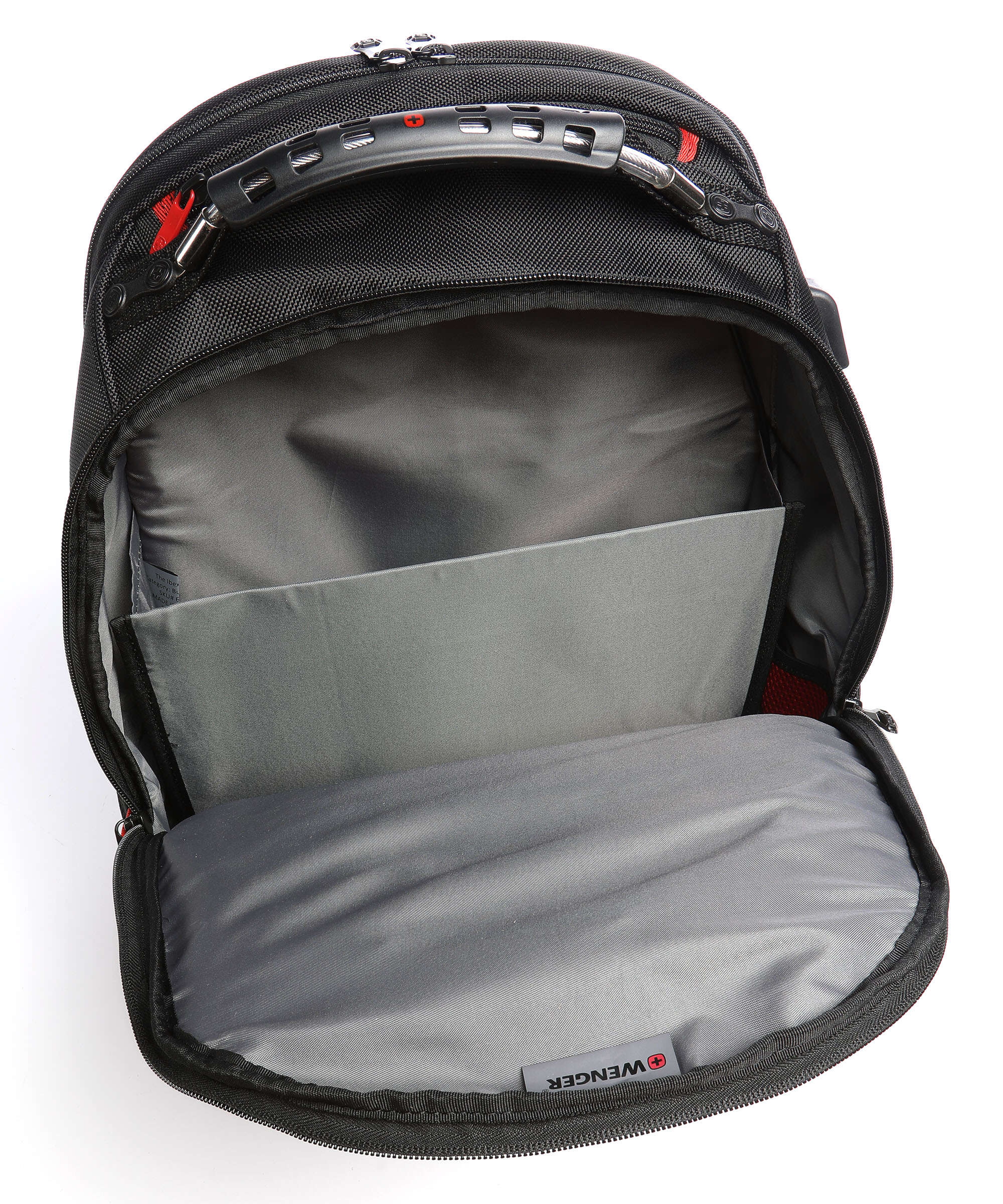 Wenger Ibex Deluxe Laptop backpack black - Image 6