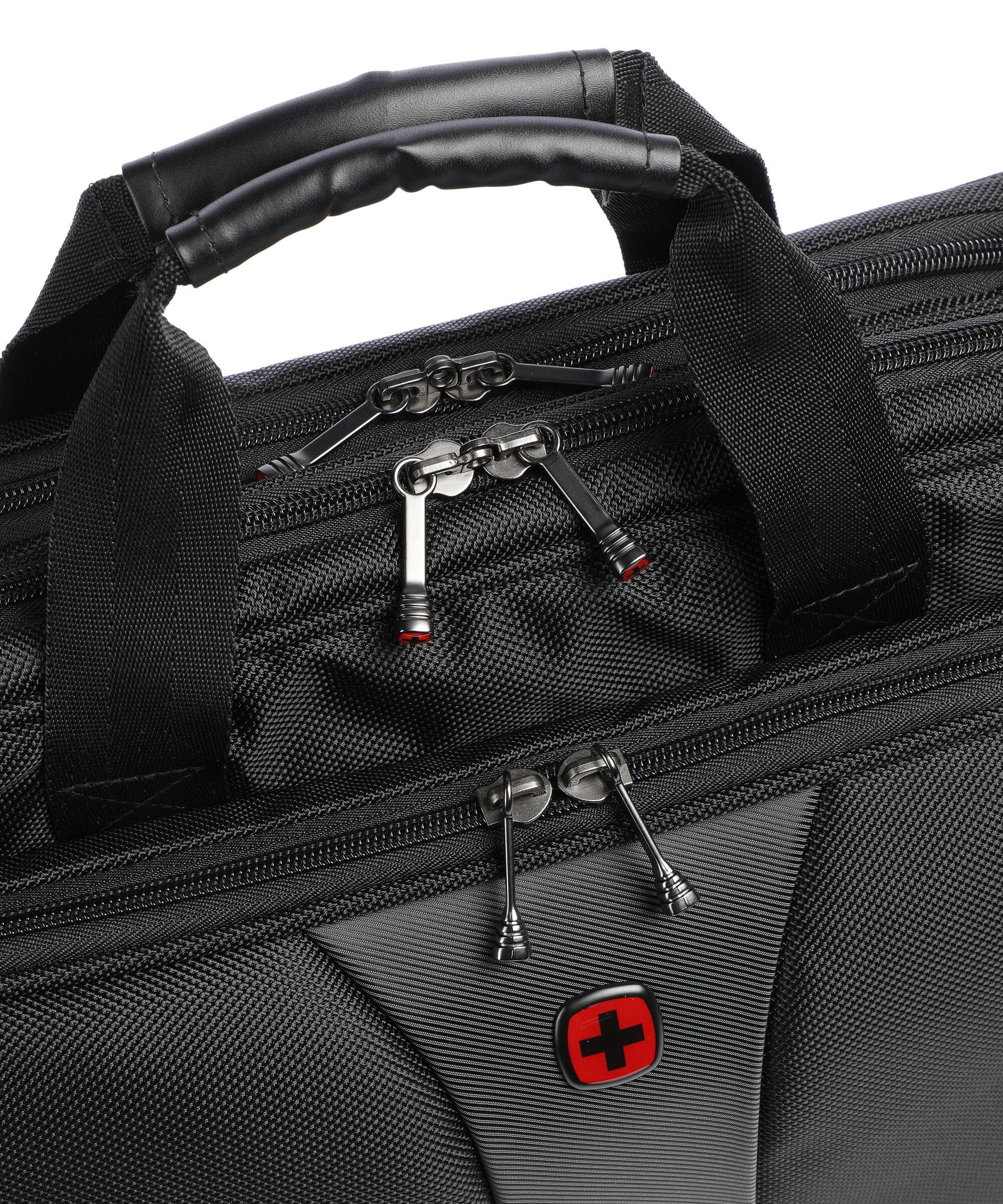 Wenger Icons Legacy Briefcase black grey - Image 4