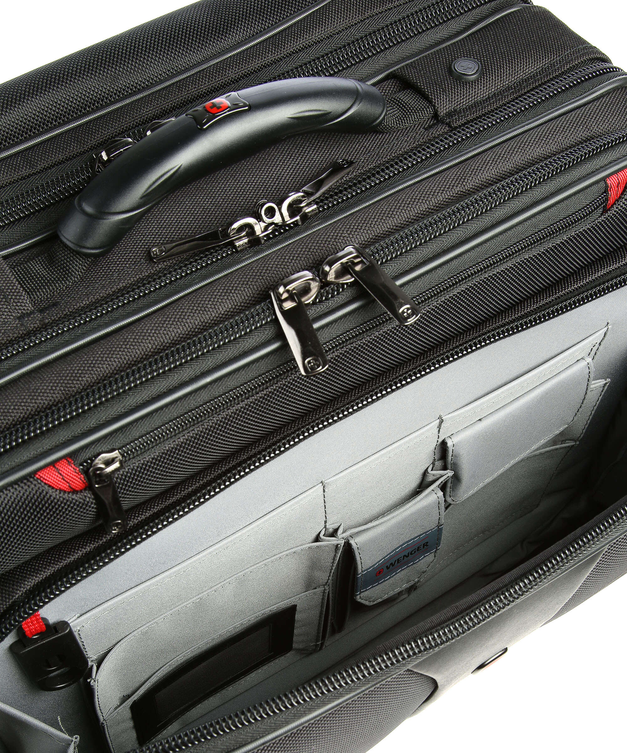 Wenger Patriot Rolling briefcase black - Image 5