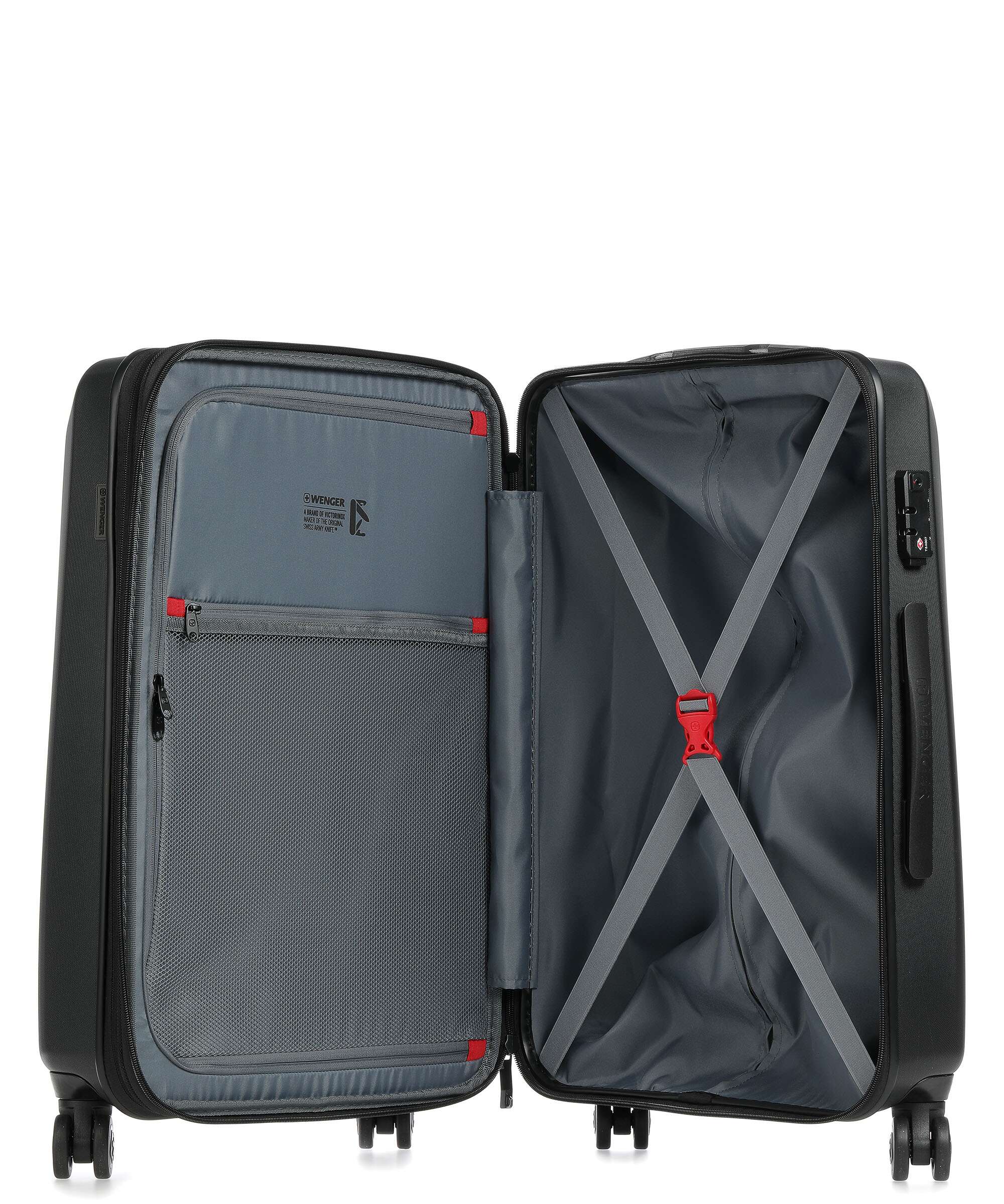 Wenger Prymo Medium Spinner (4 wheels) black - Image 7