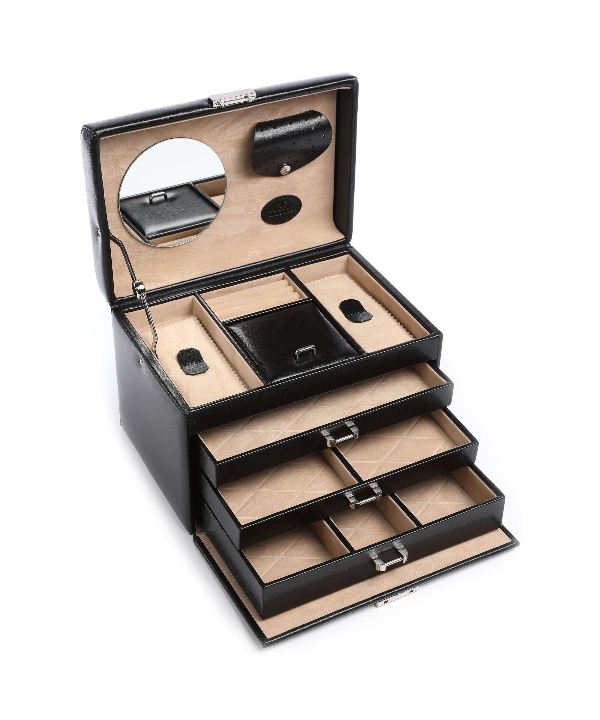 Windrose Merino Jewelry box schwarz - Image 2