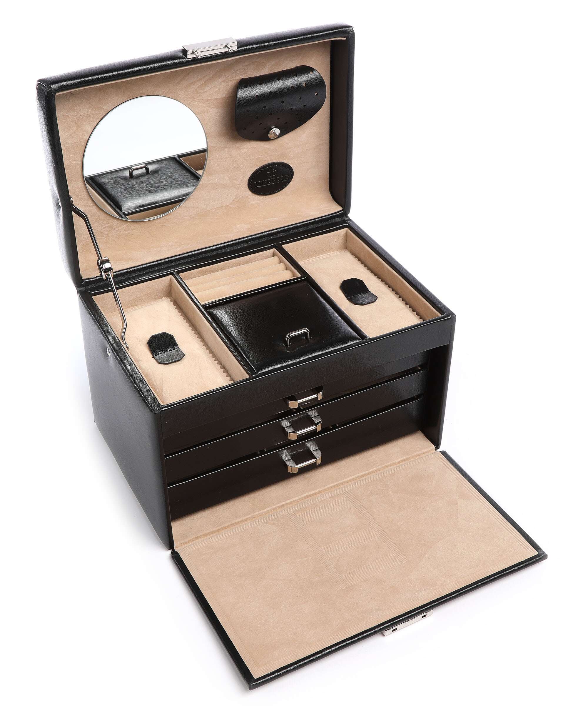 Windrose Merino Jewelry box schwarz - Image 3