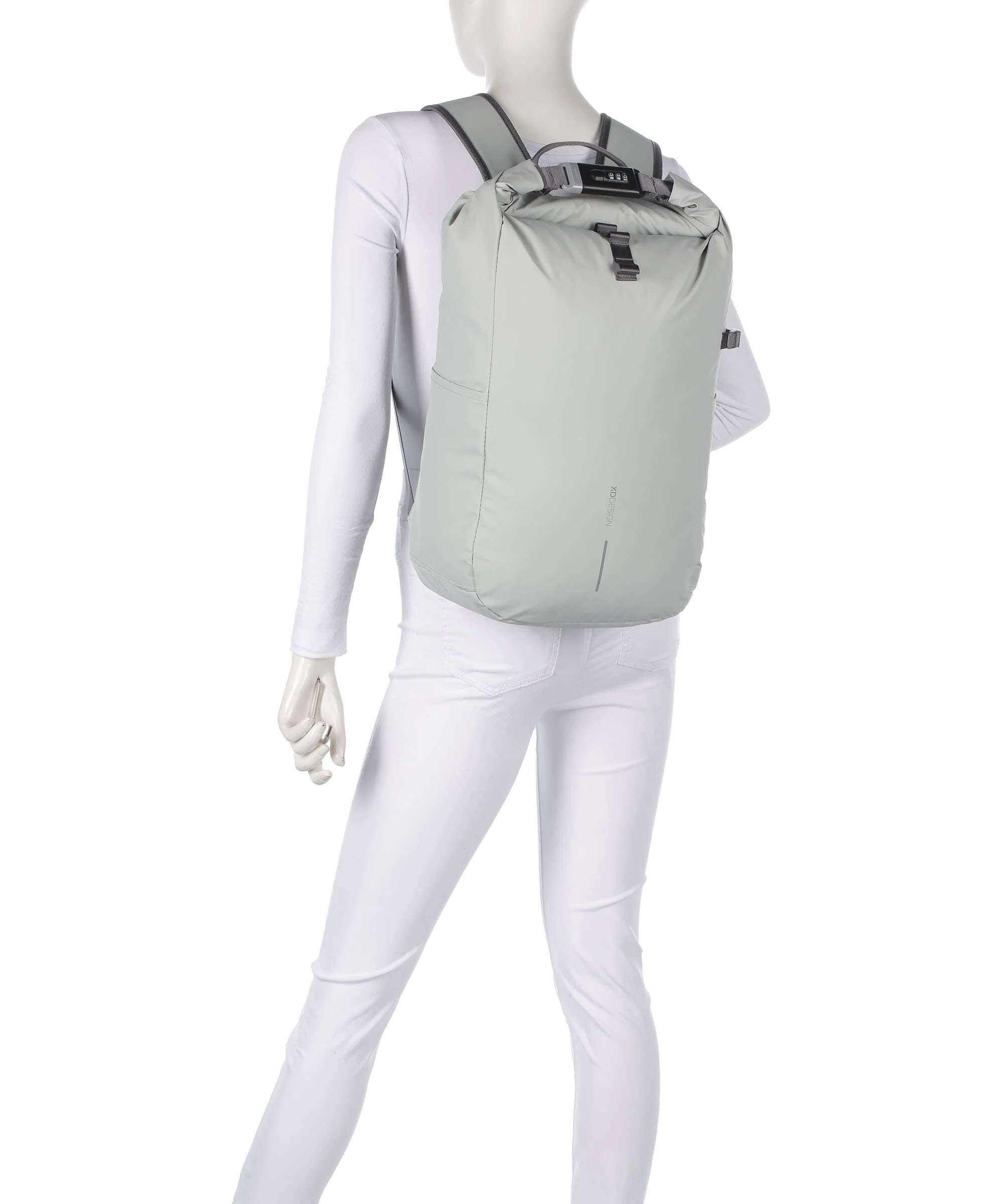 XD Design Urban Rolltop backpack offwhite - Image 3