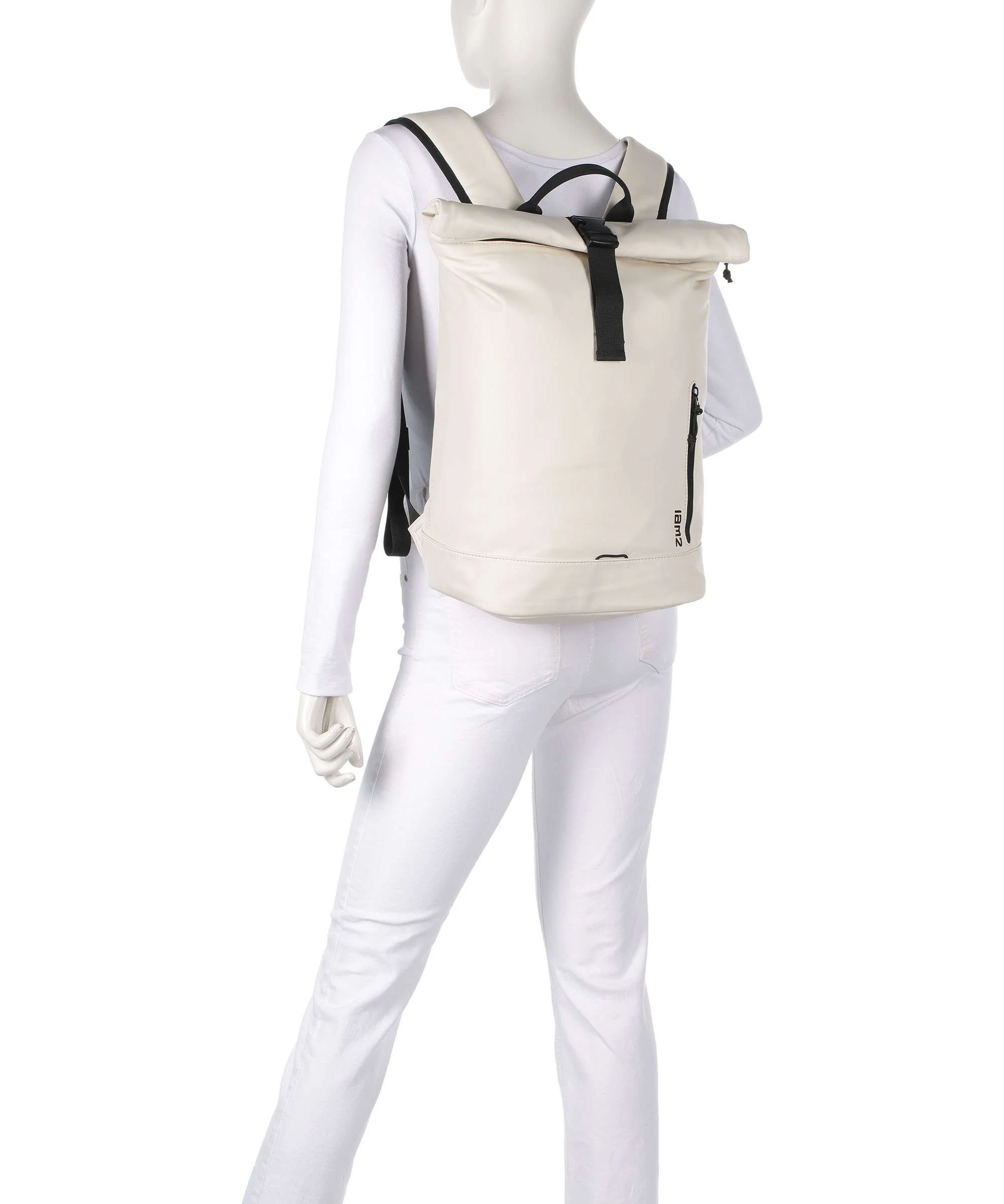 Zwei Cargo CAR200 Rolltop backpack white/bordeaux - Image 3