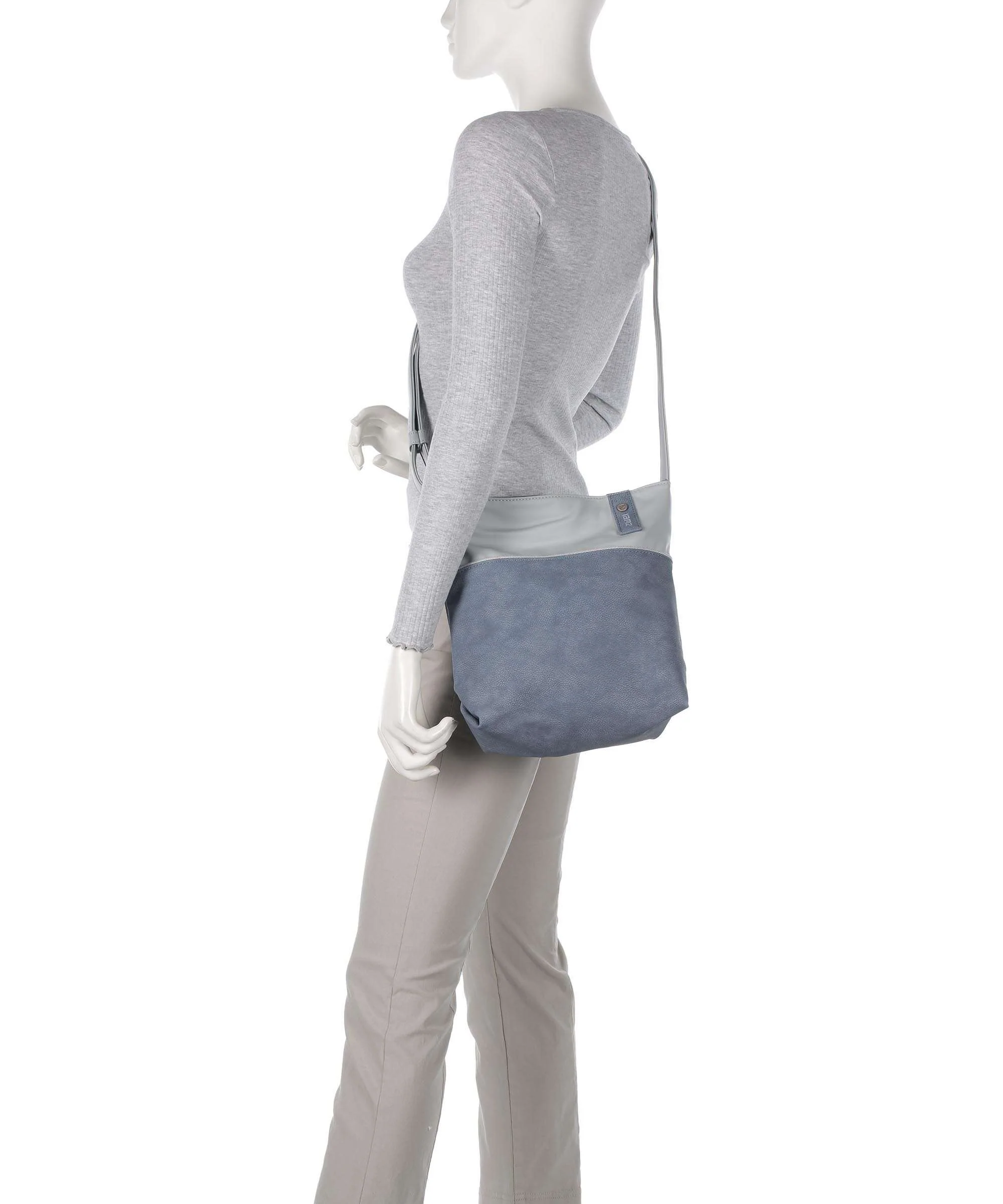 Zwei Jana J10 Shoulder bag nubuk sky - Image 3