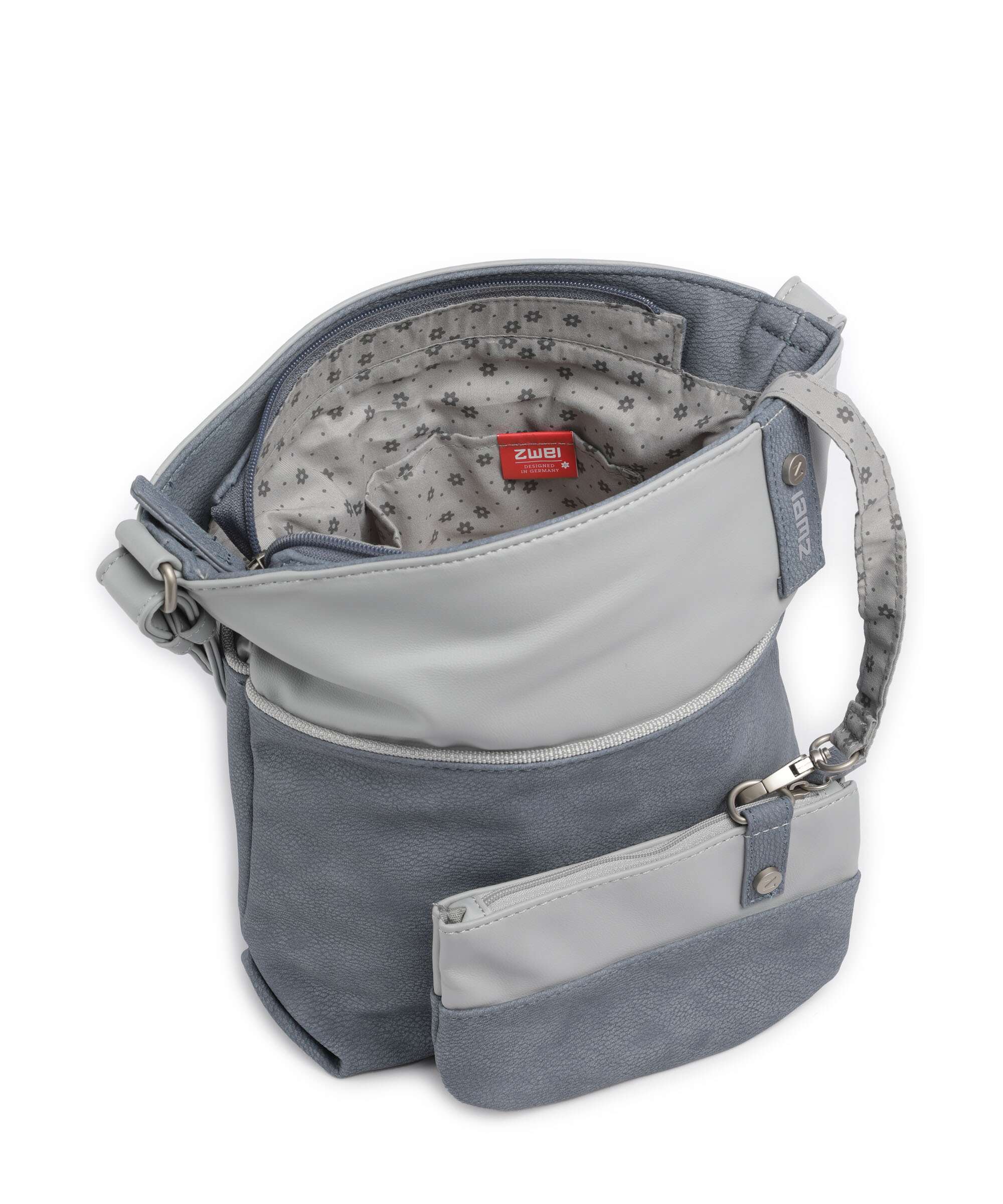 Zwei Jana J10 Shoulder bag nubuk sky - Image 6