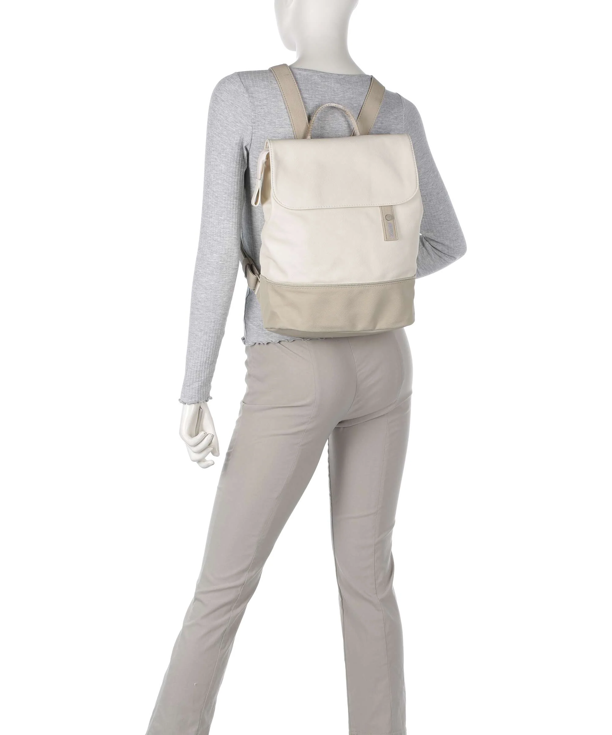 Zwei Jana JR13 Backpack nubuk linen - Image 3