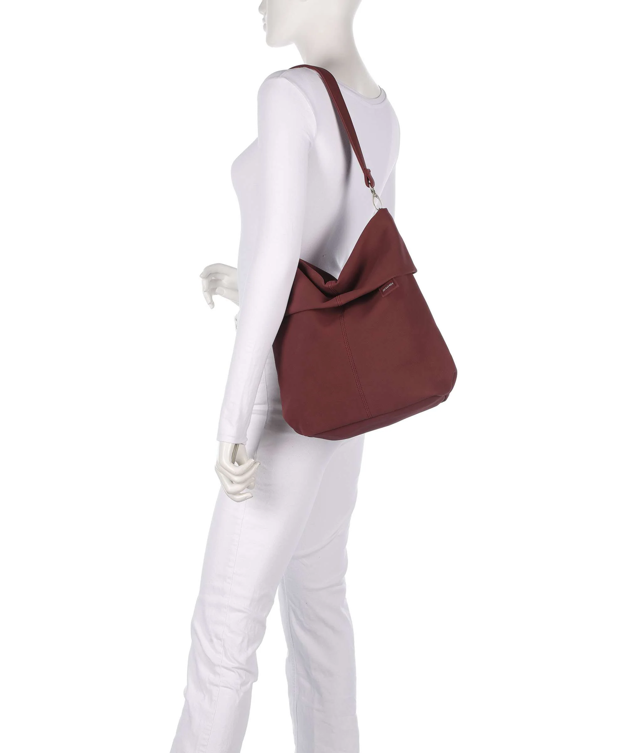 Zwei Mademoiselle.M M12 Hobo bag rubin/sage - Image 3