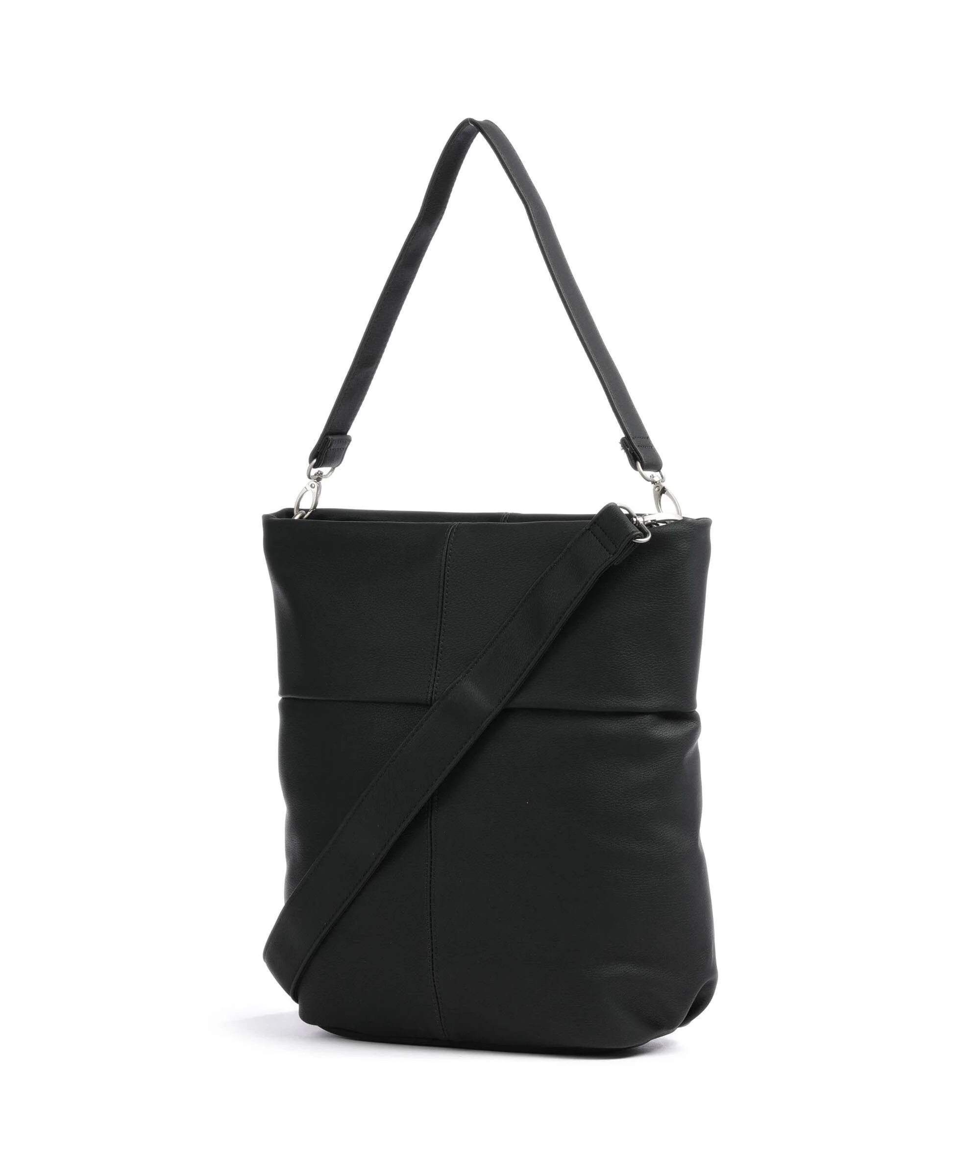 Zwei Mademoiselle.M M140 Hobo bag nubuk black - Image 2