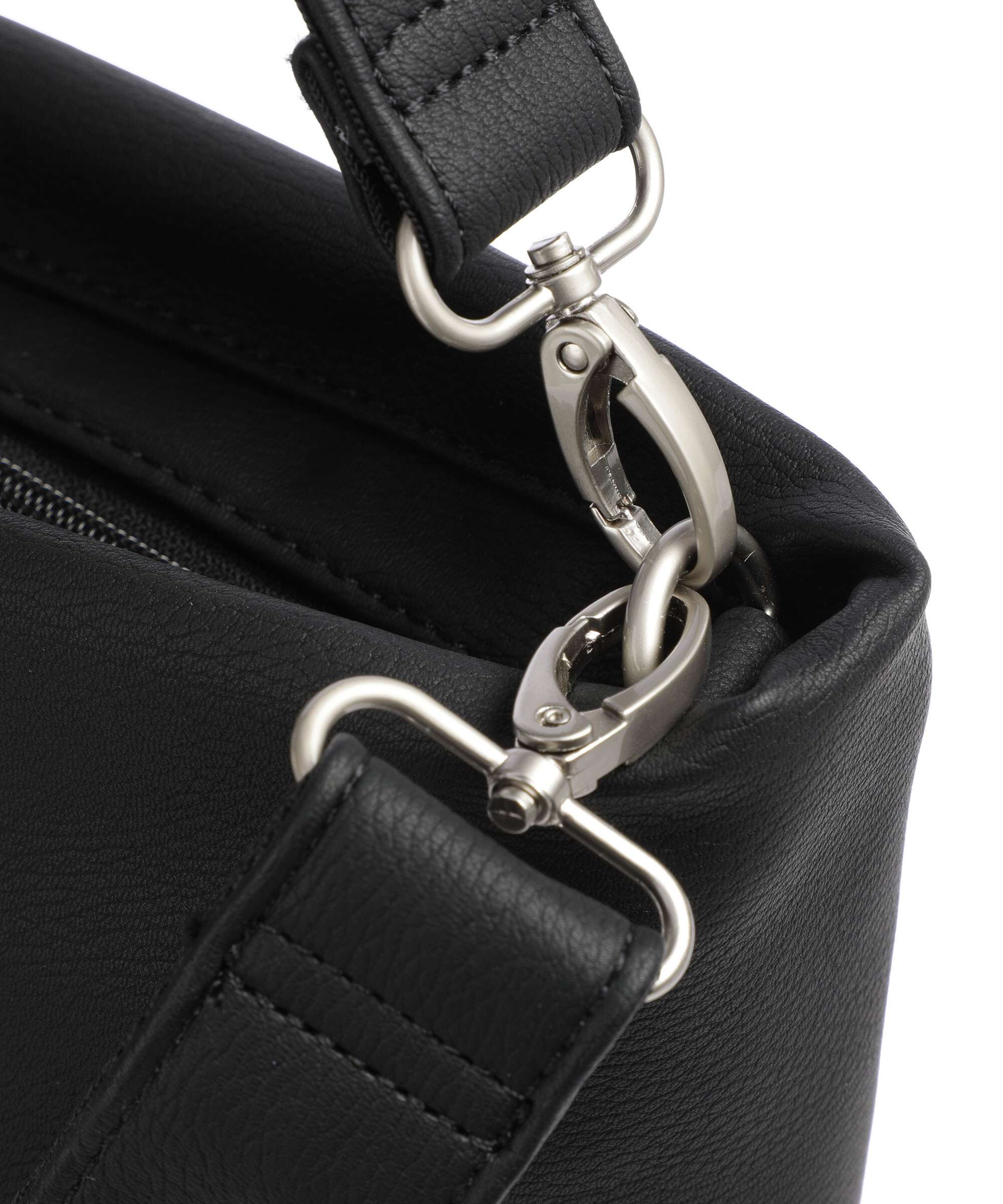 Zwei Mademoiselle.M M140 Hobo bag nubuk black - Image 4