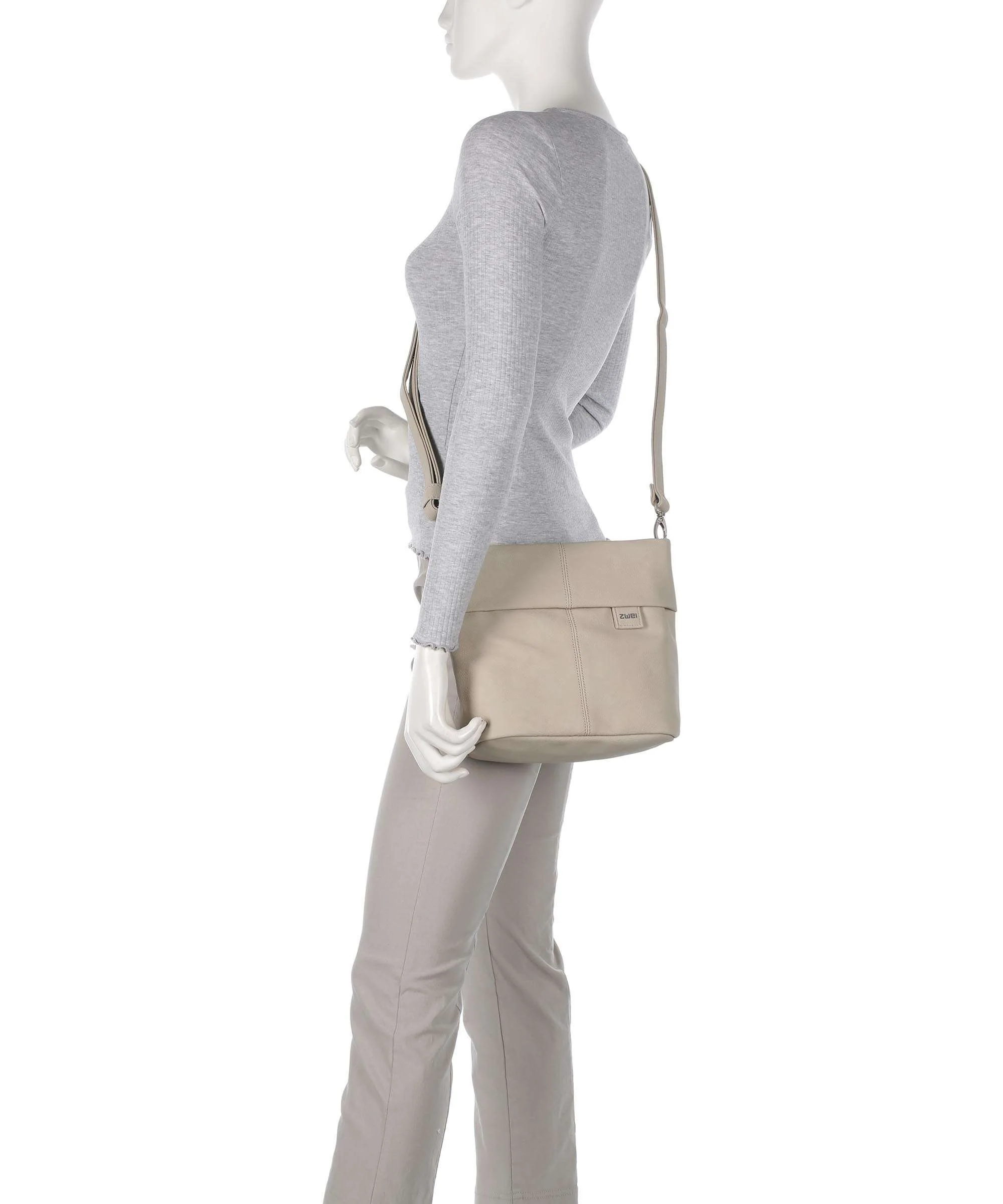 Zwei Mademoiselle.M M8 Shoulder bag nubuk linen - Image 4