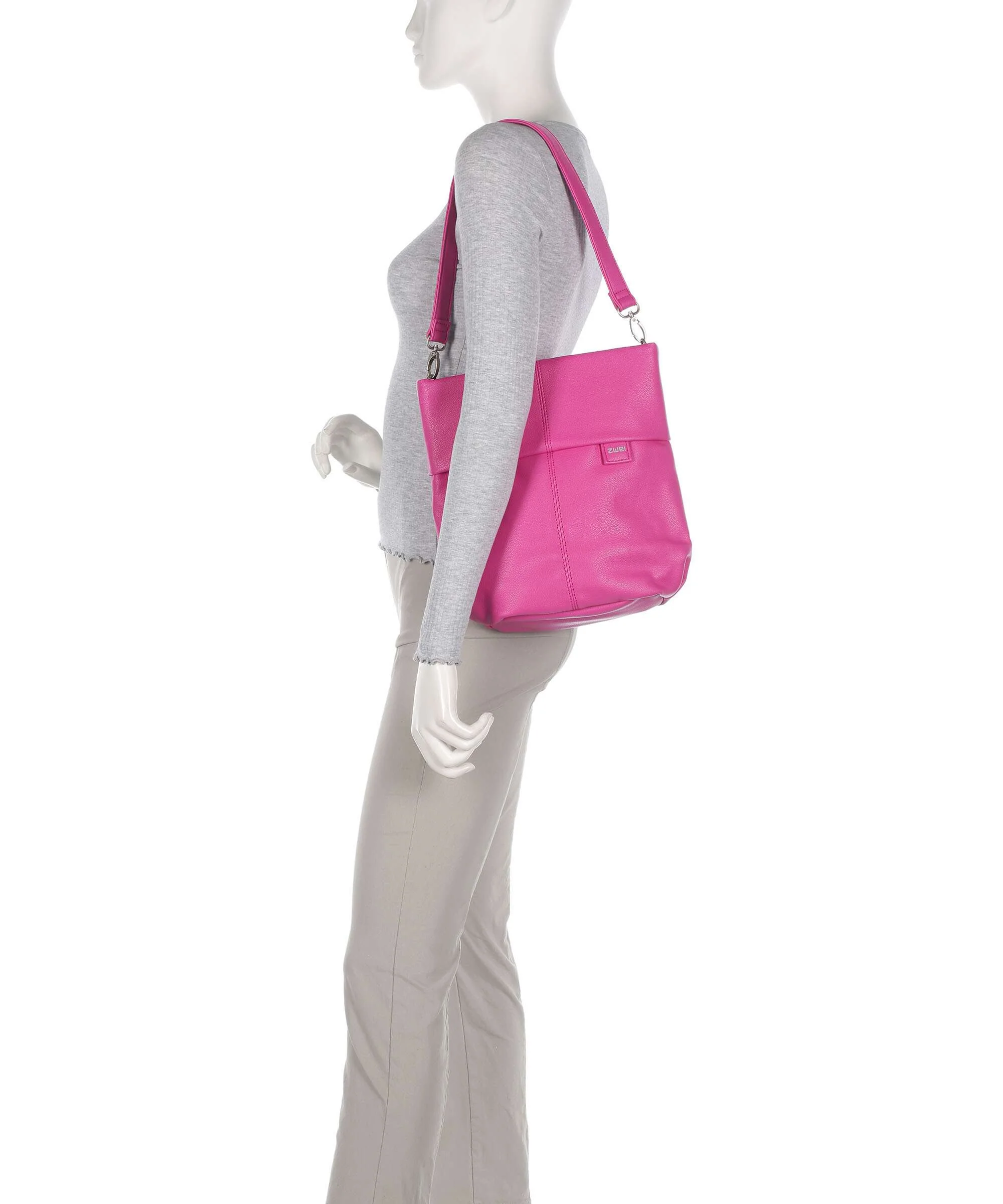Zwei Mademoiselle.M M90 Hobo bag pink - Image 3