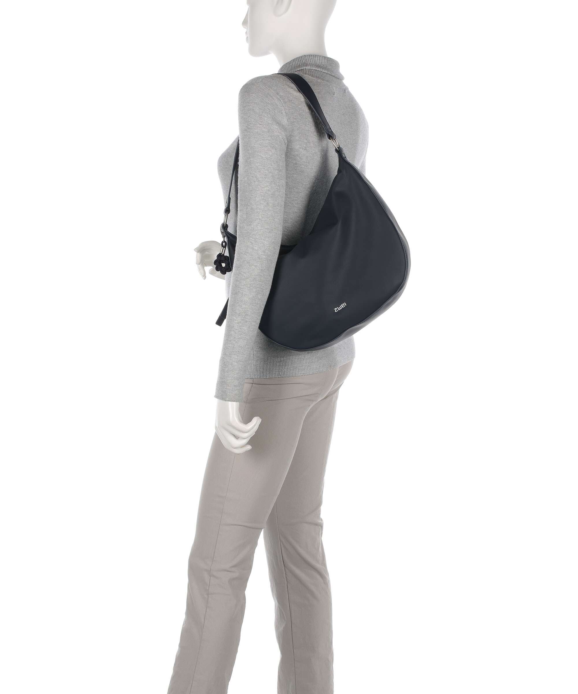 Zwei Yuna YU110 Hobo bag ink - Image 3